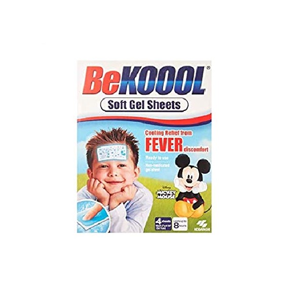 Be Koool Be Koool Soft Gel Sheets For Kids Pack of 3