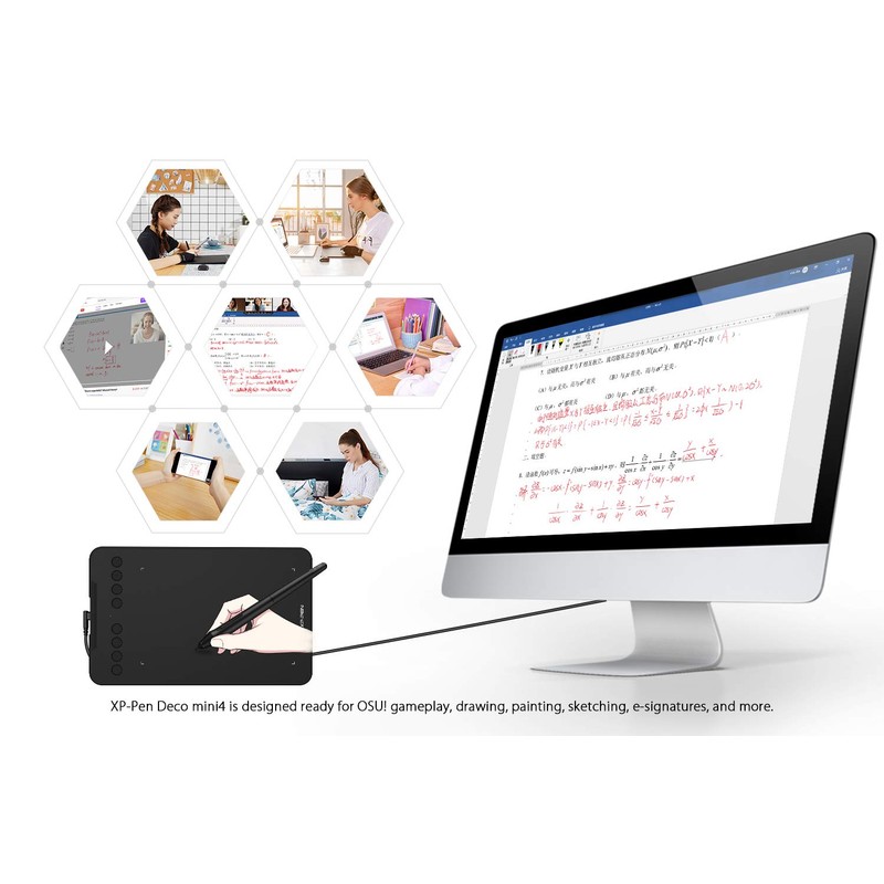 XP-PEN Deco mini7 7" Portable Graphic Drawing Tablet with Passive