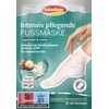 Schaebens Intensive Nourishing Foot Mask (2 Socks for 1 Application) Regenerates & Protects with Shea Butter, Macada Nut Oil for All Skin Types