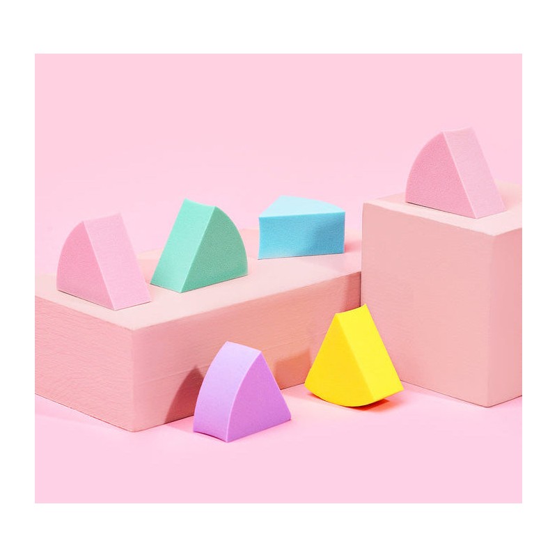 KIMCHI CHIC BEAUTY RAINBOW WEDGES - MAKEUP SPONGES, KIMCHI CHIC