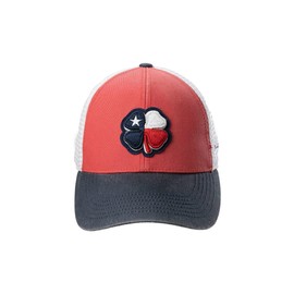 Black Clover Texas Two Tone Vintage Hat Red One Size