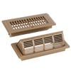 2-in-1 Vent Deflector & Floor Vent Covers, Floor Register 4x10,