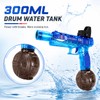 Hawdinoo Electric Water Gun Pistol with LED Lights, Sound Effects,