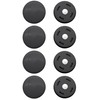 4 Pairs Magnetic Curtain Clips for Privacy Protection - Detachable