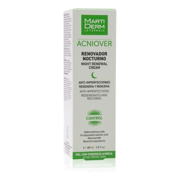 Acniover Renovador Nocturno 40ml Tipo de piel Grasa