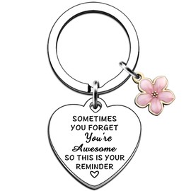 JMIMO Inspirational Keyring Gifts for Women Girls Leaving Gifts for Colleagues Coworkers Boss BFF
