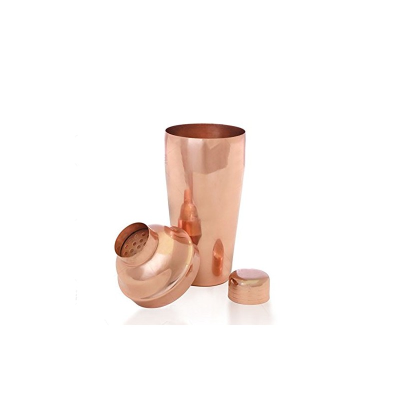 BarConic® 3 Piece Copper Plated Shaker Deluxe Set - 24