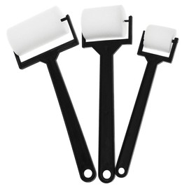 DEARMAMY Paint Roller:9Pcs Foam Paint Brushes-Mini Paint Roller Tool,High Density Sponge Paint Brushes for Smaller DIY Stenciling Projects