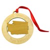 Westmon Works Washington Ornament Seasons Greetings Wooden Christmas Tree Decoration