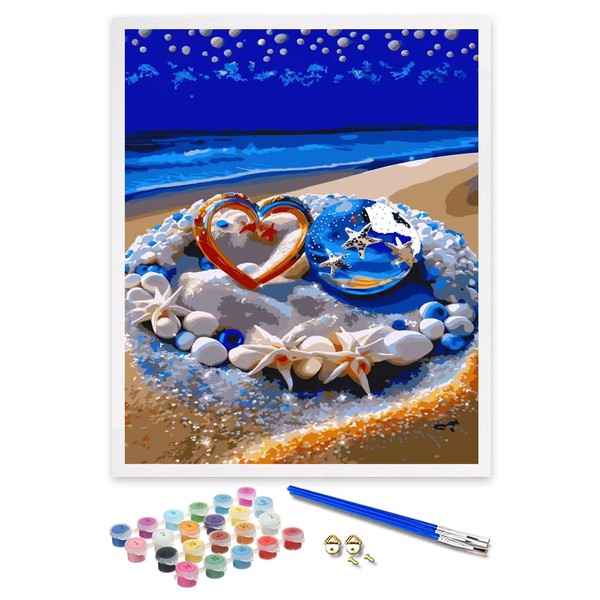 ifymei Paint by Numbers for Adults, DIY Gift Art Kits