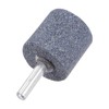 QUARKZMAN Grinding Mounted Stones 1/4" Shank 1.18" Diameter Cylindrical Corundum