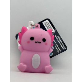 Axolotl Light Up Keychain - Adorable Sensory Fidget - Light-Up Fun for All Ages 3+ - Color: Pink