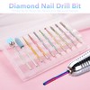 Homeet Pack of 20 Ceramic Nail Cutter Attachments Bits Diamond