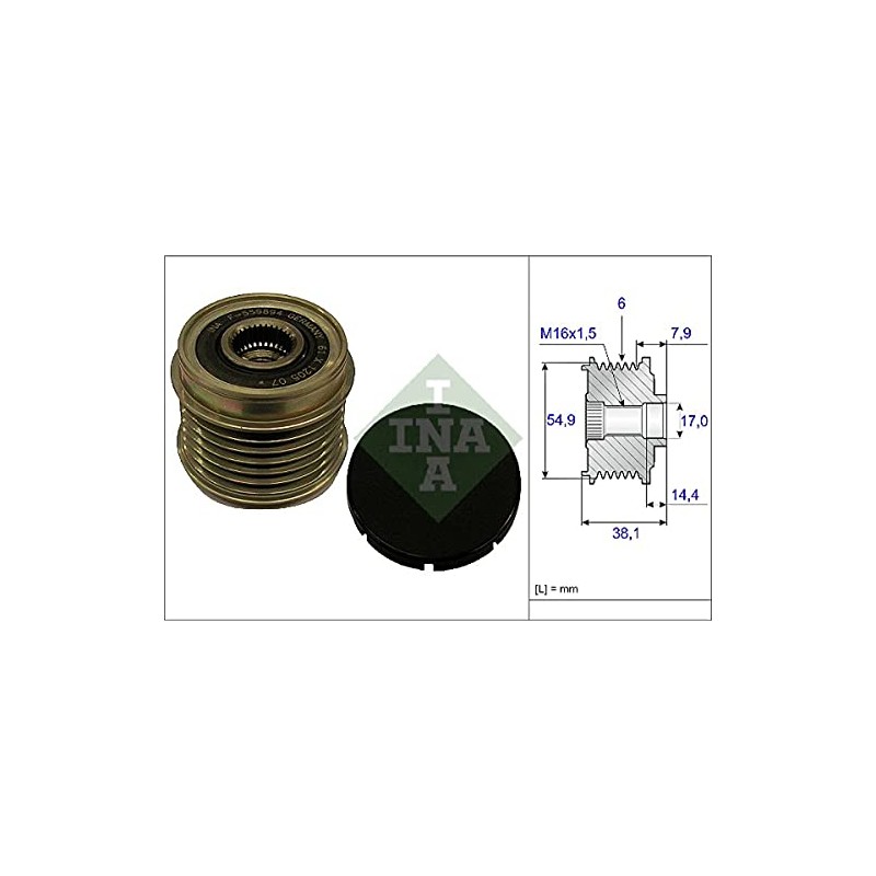 INA 535 0176 10 Generator Freewheel