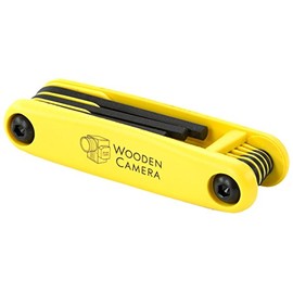 Wooden Camera Folding Hex Key Wrench Set with Flip and Turn Design (Standard)