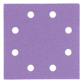Trend Aluminium Oxide 1/4 Sheet 114 x 110mm 240 Grit Sanding Sheets, AB/QTR/240A, Pack of 10