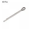 sourcing map Split Cotter Pin, 2mm x 25mm Stainless Steel