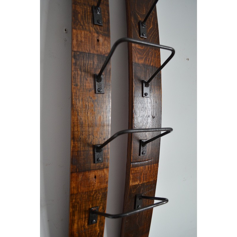 Wine Rack, 5 - Bottle Wine Stave wine rack with