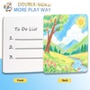 12"x9" Dry Erase Board for Home, Erasable Organization WhiteBoard with