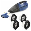4pcs Handheld Vacuum Cleaner Filter High Strength Efficient Dust Cup