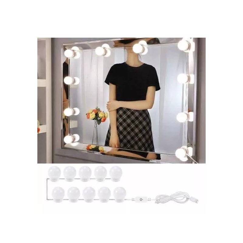 Propia Espejo Vanity Con Bombillas