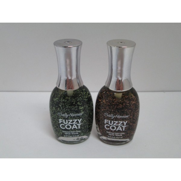 SALLY HANSEN Fuzzy Coat #880 WITCH-FUL THINKING & #890 FUR-ANKENSTEIN