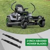 AB4200D Blades Compatible with 42” Deck Z6 T6 Riding Lawn