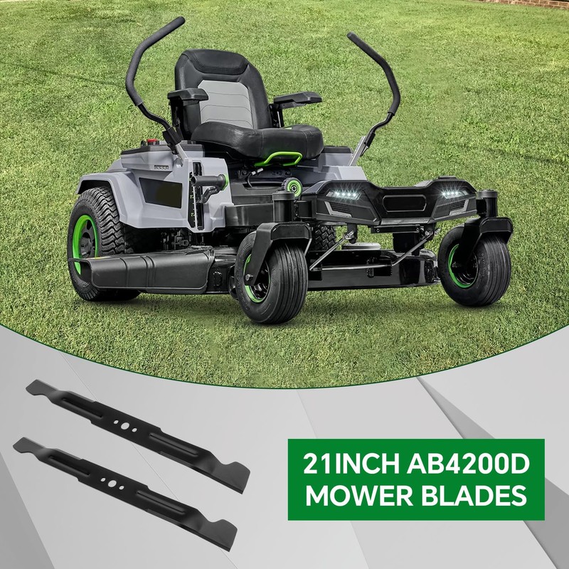 AB4200D Blades Compatible with 42” Deck Z6 T6 Riding Lawn