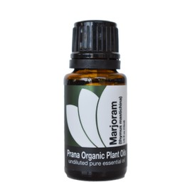 Organic Marjoram Essential Oil (5 ml) - 100% Pure Undiluted Therapeutic Grade Essential Oil by Prana Organic Plant Oils
