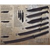 Cold Steel Tactical Tanto Machete 19-3/8" Length, Black, 13", One
