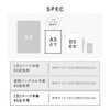 EDiT Notebook Cover for Weekly Vertical B6 Variable Size, Transparent