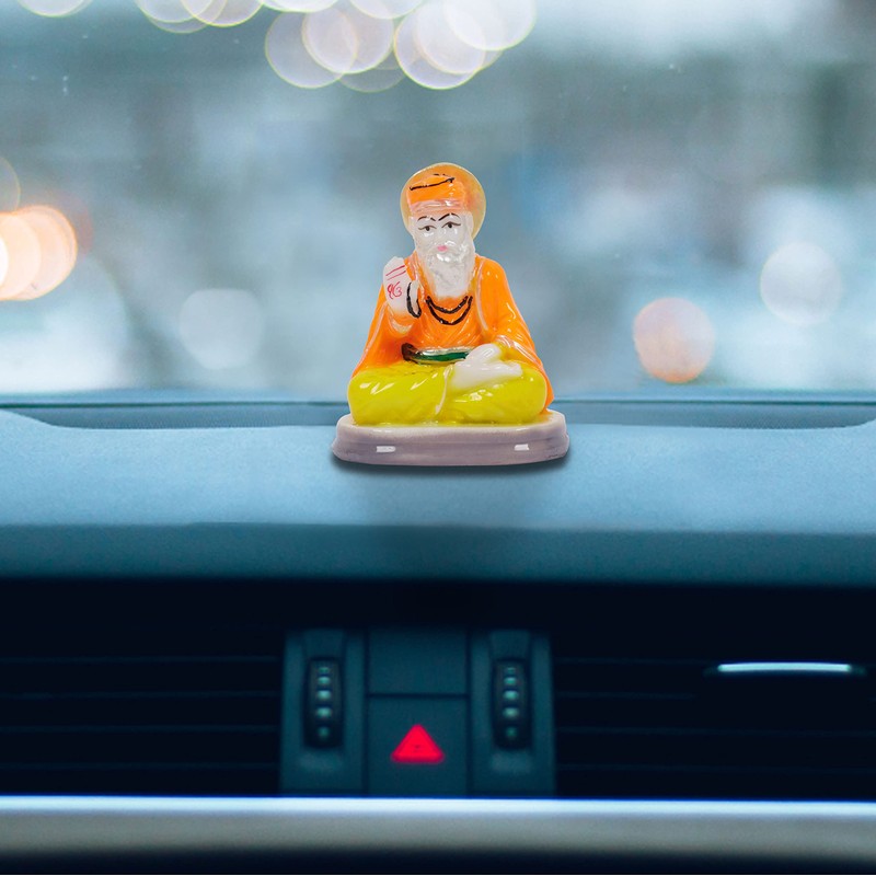 IBA Indianbeautifulart Hindu God Resin Guru Nanak Dev Ji Idol