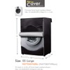 Washing Machine Cover,Washer/Dryer cover For Front-loading Machine Waterproof Dust-proof (XXL,