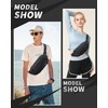 Fanny Pack for Mens Crossbody Bag, Sling Bag for Women