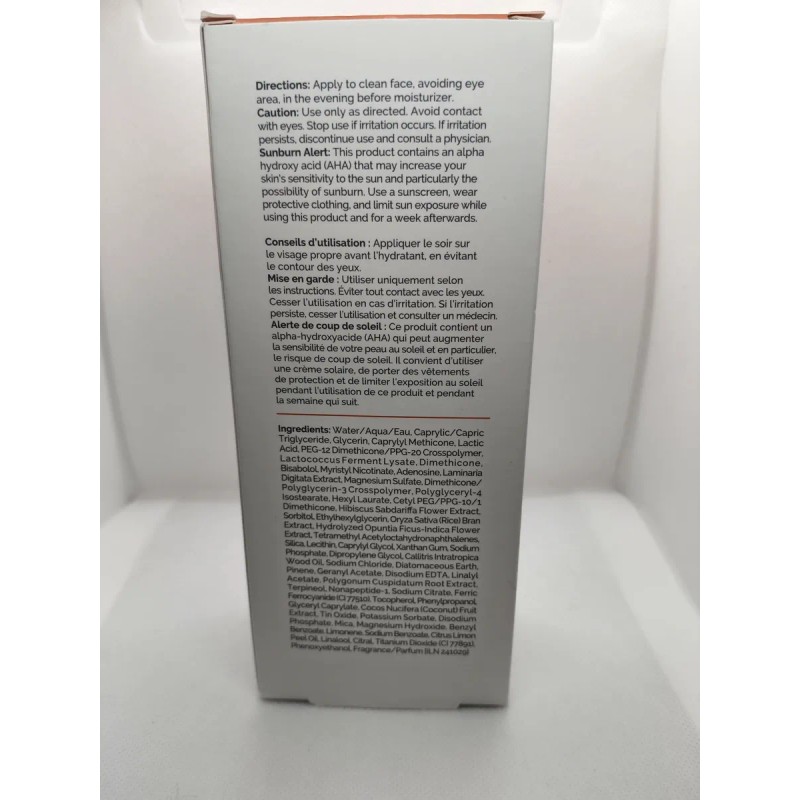 Strivectin-la Sérum Exfoliante Con Ácido Lactico Mixta Noche