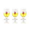 Duvel Belgian Beer Chalice Glass New 2019 Style