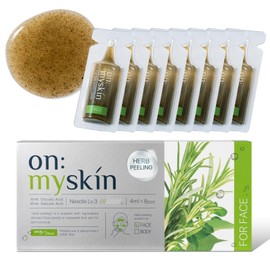 on:myskin face│Joint development during Korean cosmetics research period│Beauty treatment herbal peeling│Skin management at home