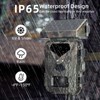 Tosuny Solar Wildlife Camera, 1080P 30fps 20MP Wildlife Camera, Wildlife