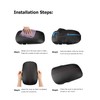 INTGET Car Center Console Cover for Ford Mustang Accessories 2015-2024