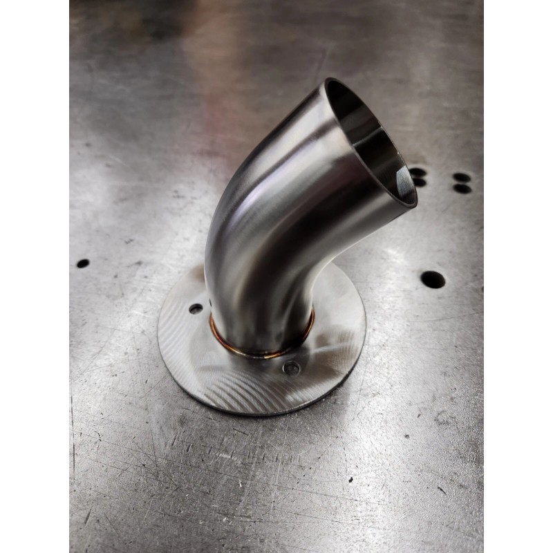 WHISKEYBENTMOTORSPORTS.COM HONDA PIONEER 1000 UTV PERFORMANCE 45° BEND EXHAUST TIP