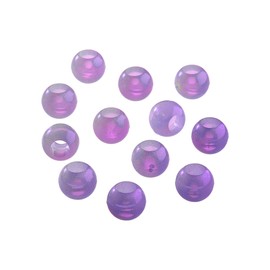 Red by Kiss Glow in The Dark Hair Beads, Colorful Illuminating Beads for Braids, Fun All Ages Hair Accessory for Twists and Cornrows (XLarge, Pink)