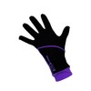 IceDress Thermal Figure Skating Gloves (Black and Purple) (CXS (4-6)