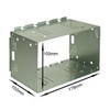 tomzz Audio 2400-056 2DIN Double ISO DIN Metal Frame Installation
