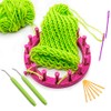 WILLBOND Knitting Loom Hooks, Crochet Hook Set, 6 Pcs Green