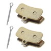 eMagTech 2 Pairs Bicycle Disc Brake Pads Compatible with Shimano