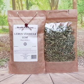 Lemon Verbena Leaf (Aloysia Citrodora L. - Folium Verbenae Citriodoratae) Health Embassy - 100% Natural (50g)