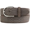BELTINGER Women's Python Embossed Belt 4 cm Leather Belt for