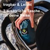 4Monster Foldable Backpack, Ultra Light, Unisex Daypack, Outdoor, 2-in-1 Belt