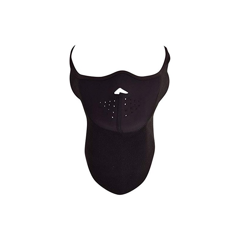 Spindle Mens Neck Warmer Winter Fleece and Neoprene Face Cover.Snood