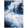 SAFAVIEH Galaxy Collection Accent Rug - 2'7" x 5', Blue